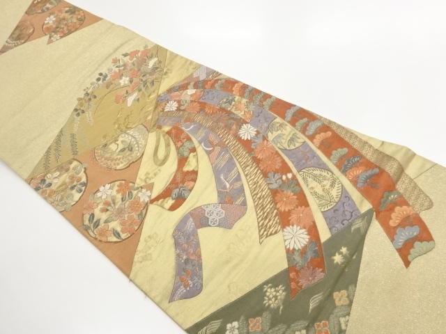 JAPANESE FUKURO OBI / WOVEN NOSHI PATTERN